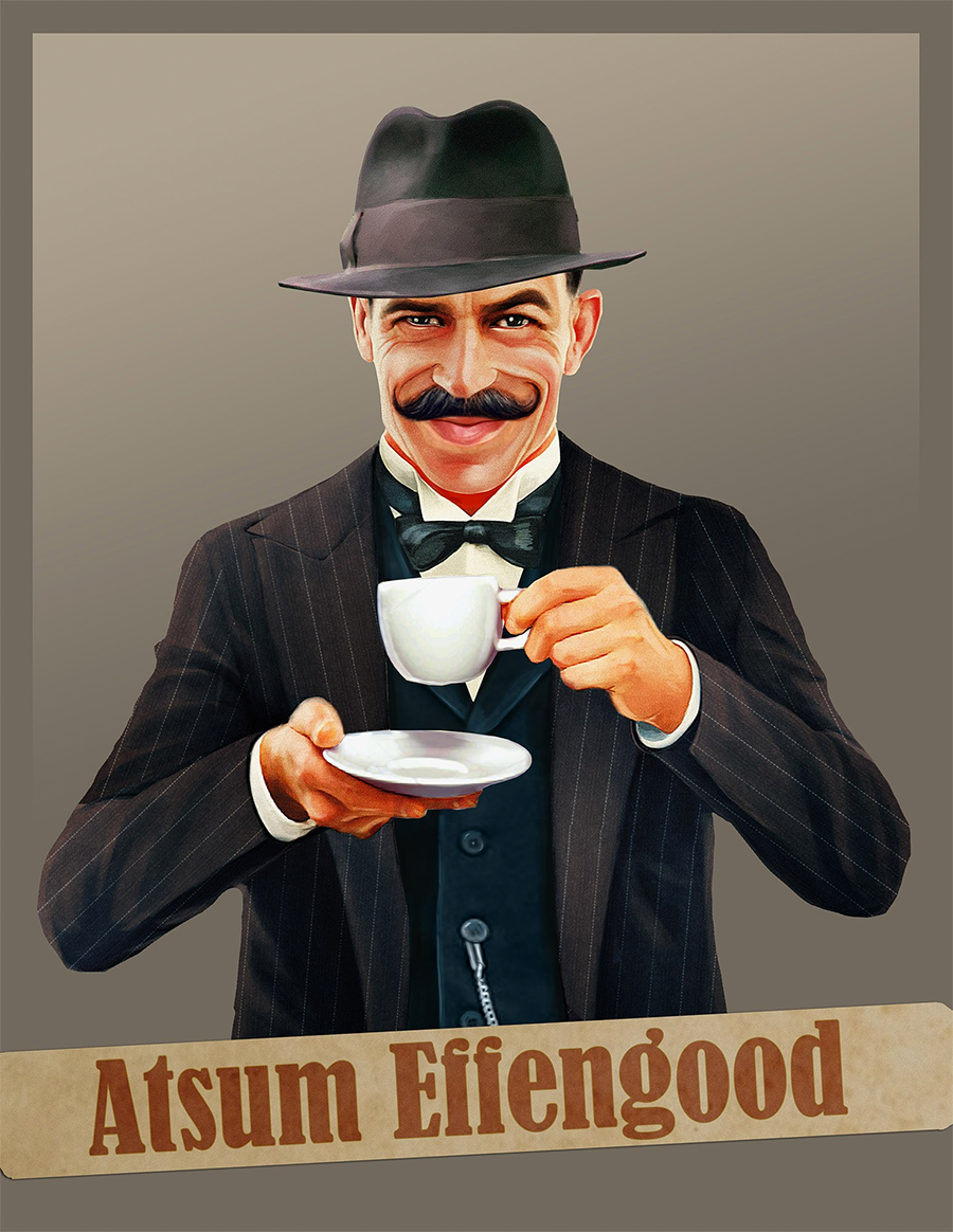 coffee mascot