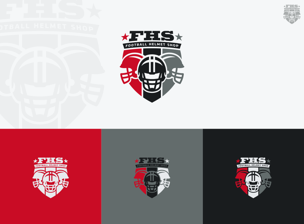 logo for Football Helmet Shop