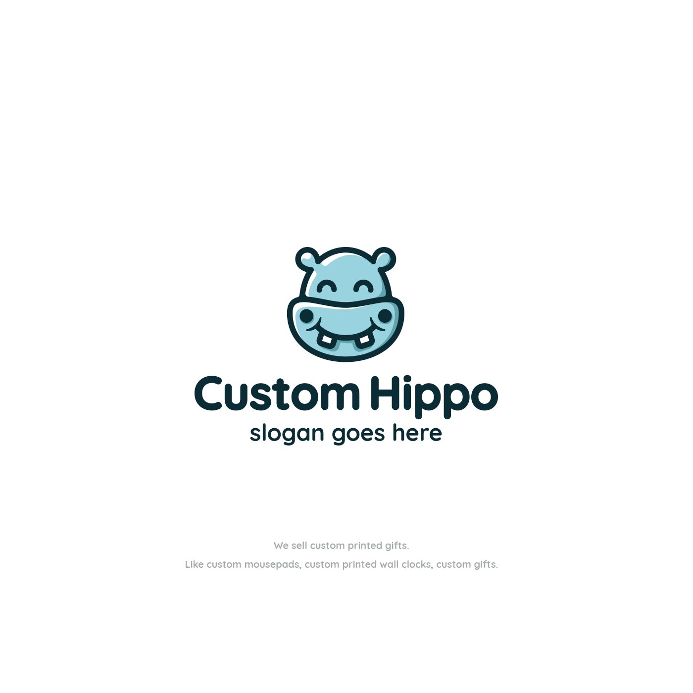Hippo Logos - Free Hippo Logo Ideas, Design & Templates