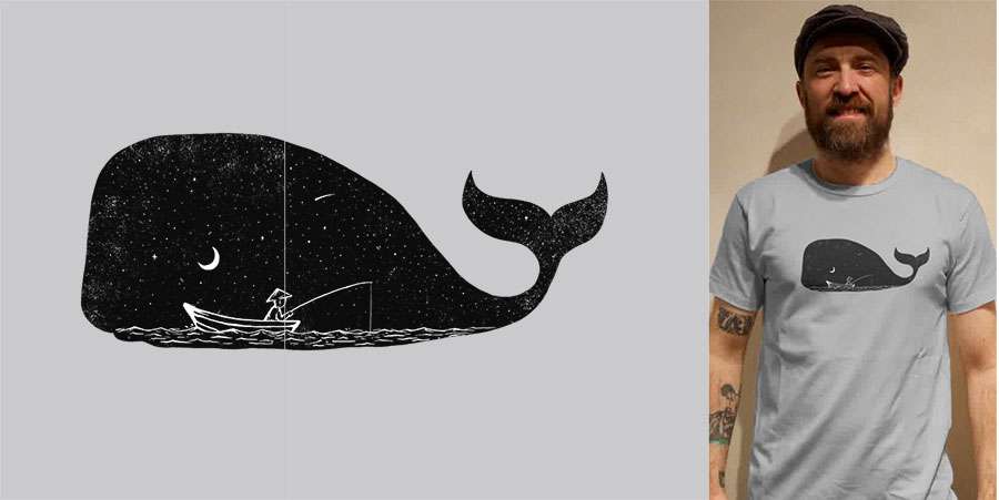 whale t-shirt