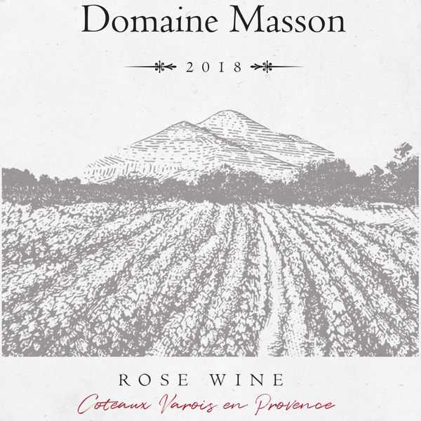 Design by VladanP. titled "Wine Label Design Winner"