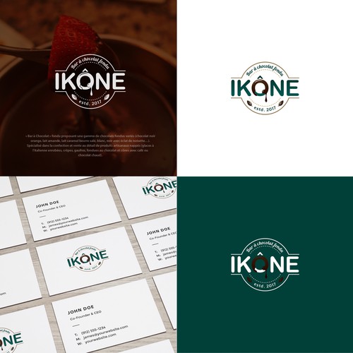 Logo & hosted website contest entry by > joan <