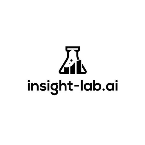 logo for insight-lab.ai  cloud based tool for marketers and insight specialists Design by Bad Flow