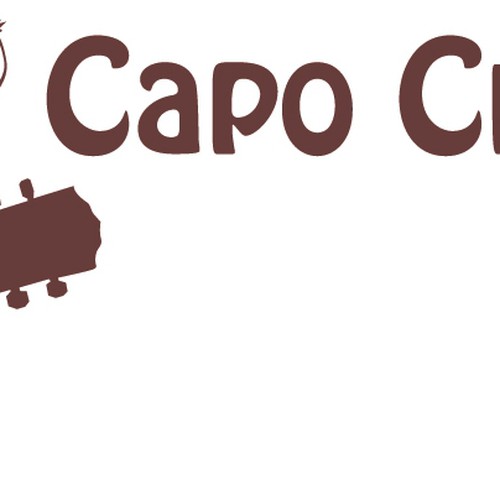 LOGO: Capo Critters - critters and riffs for your capotasto デザイン by janeedesign