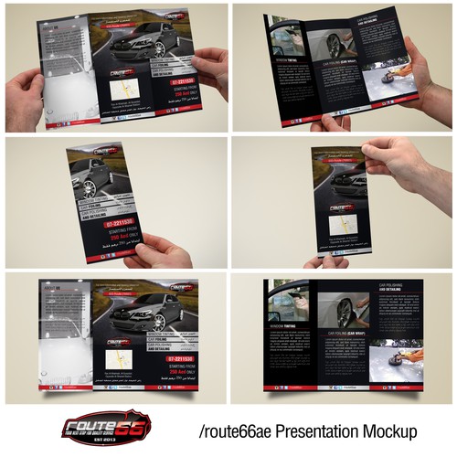 Brochure for Auto business Design by Nandita Pal