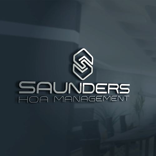 Modern Clean Logo for High Tech Real Estate Management Firm. Design by memindlogo