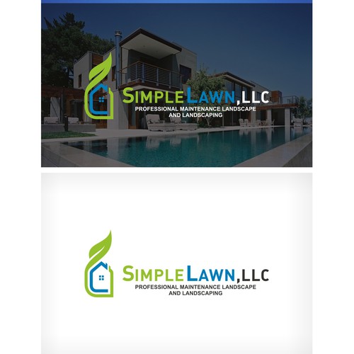 Professional Landscaping and maintenance logo Design by Fazrification