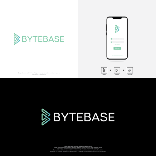 Logo for a modern knowledge base app for engineering teams Design by Riiff