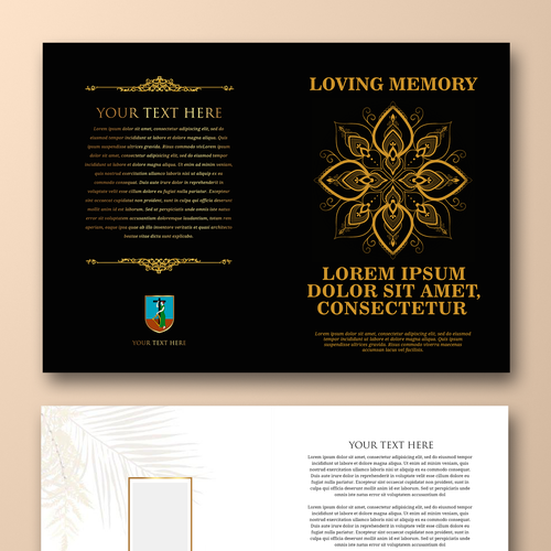 Passport-Style booklet Design Contest Diseño de Hisna