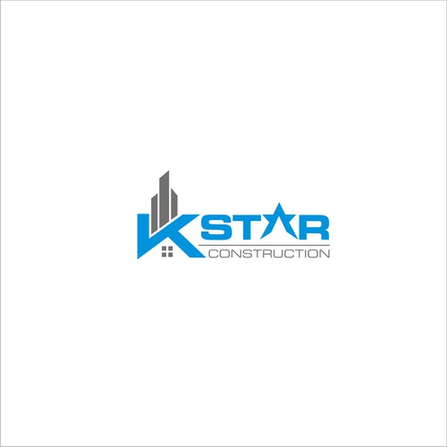 K Star Construction needs a logo! | Logo design contest