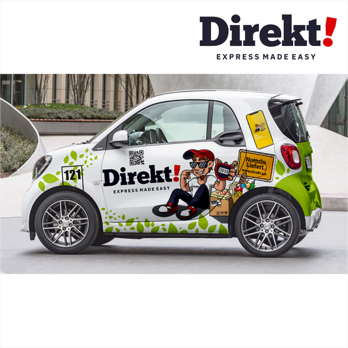 fleet marketing for delivery services Diseño de TANSA ART