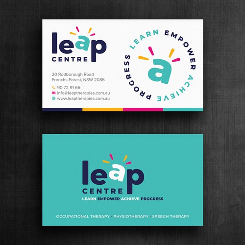 Design Business Card & Letterhead for Therapy Company Design by Felix SH