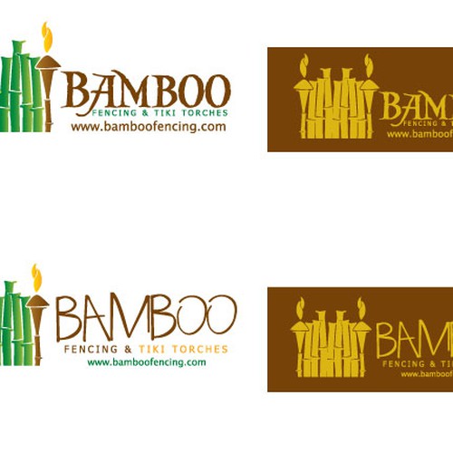 Logo for Bamboo Fencing.com Design by mes