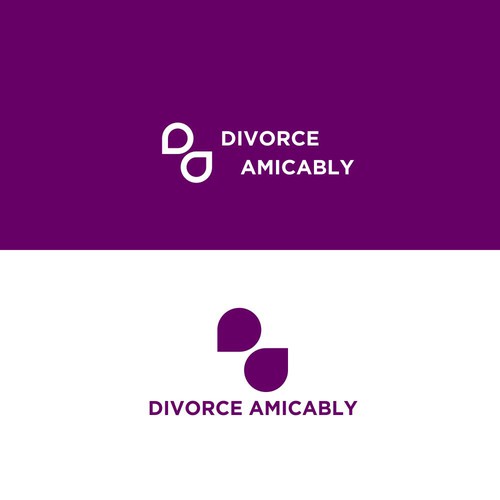 Logo for a new, healthy way for reasonable people to divorce Design by Ale!StudioDesign