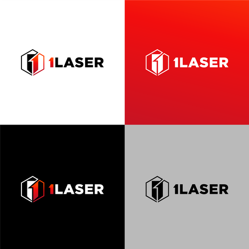 Please design the best logo for consumer laser industry for "1 Laser" Design by canda