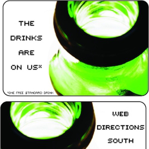 Design the Drink Cards for leading Web Conference! Design by Goyasapiens Design