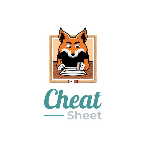 Unique descriptive combo mascot Logo that embodies the action of cheating on a test & shortcuts Design von DevDevit   ★ ★ ★ ★ ★
