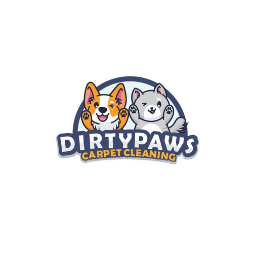 Bright & Playful logo needed for pet focussed carpet cleaning company Design by LastBlacker
