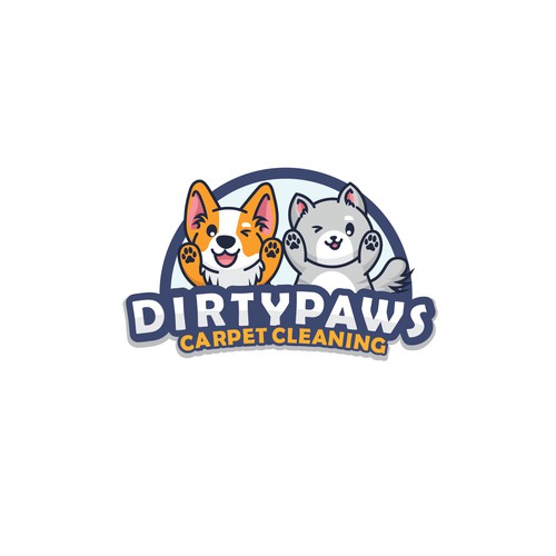 Design di Bright & Playful logo needed for pet focussed carpet cleaning company di LastBlacker