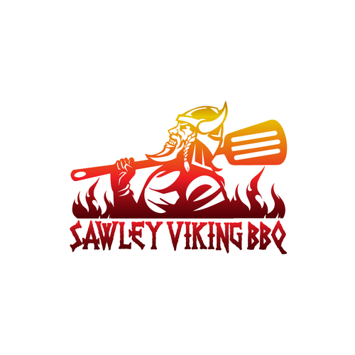 Viking Inspired BBQ Food Delivery Needs a Logo Design by Naufal RA