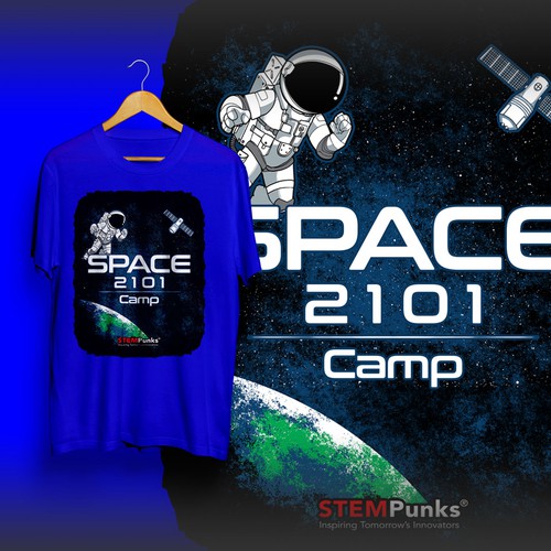 Space T-Shirt Design by Eko Pratama - eptm99