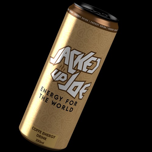 Jacked Up Juice Energy Drink Design by natalino