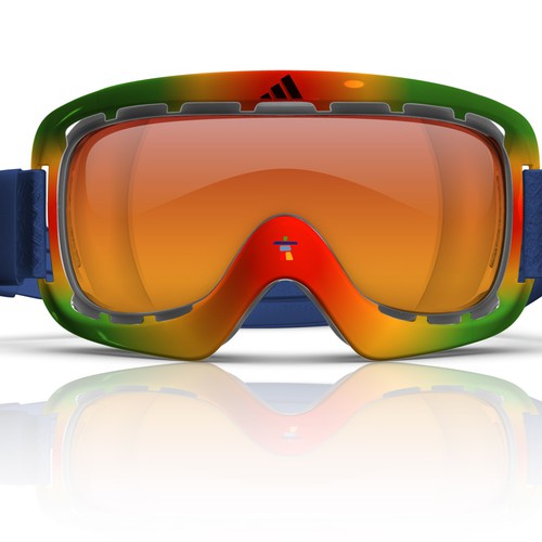 Diseño de Design adidas goggles for Winter Olympics de fasahuwa