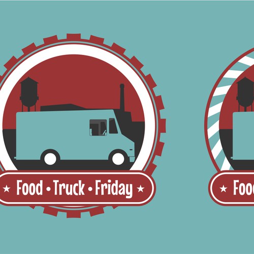 ONE OF THREE CONTESTS!!! FOOD TRUCK FRIDAY LOGO FOR MONROE COTTON MILLS Design by Noel Nicolas