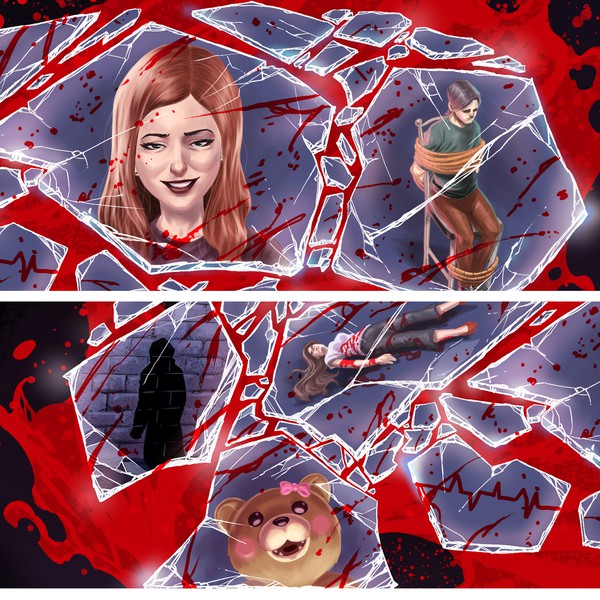 murder mystery book cover