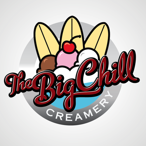 Logo Needed For The Big Chill Creamery Diseño de Luckykid