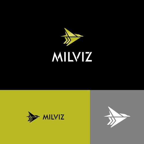 MILVIZ Logo - Producer of Military Flight Simulation Design von Yantoagri