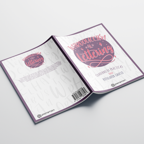 "Introducción al lettering- Cuaderno para aprender y practicar" winning Book cover