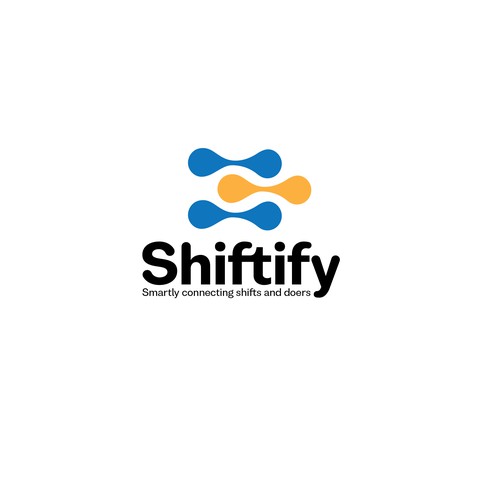 Minimalist and modern logo design for modern work shift management application Design by Jonald