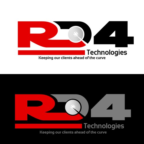 Create the next logo for RD4|Technologies Design by herOine's