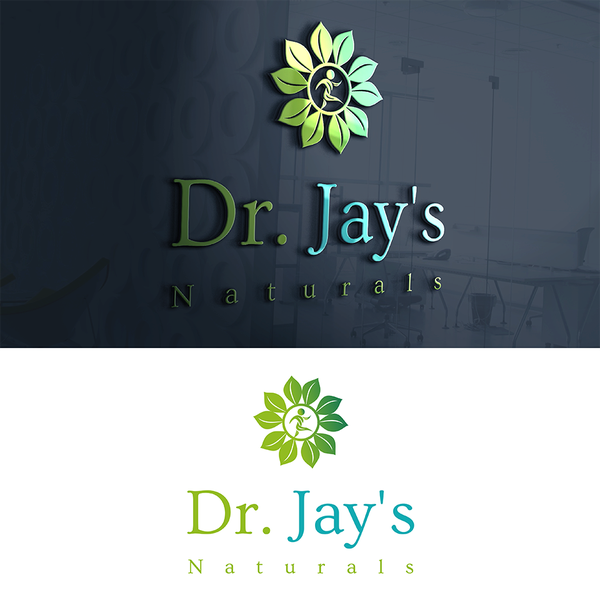 Design by SaHridoy™ titled "Dr. Jay's Naturals Logo Design"
