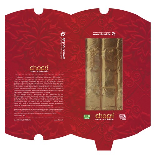 product packaging für chocri GmbH