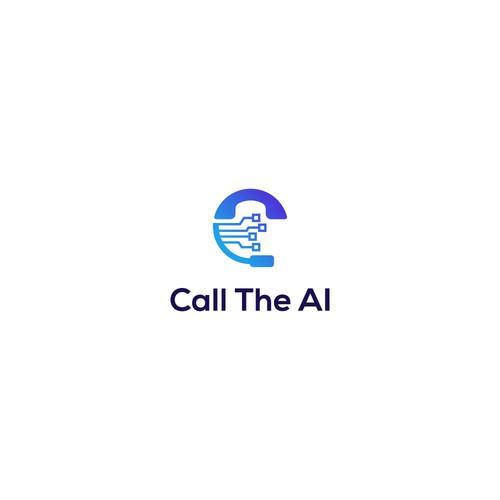 AI Communication Logo Design by Mirza Yaumil