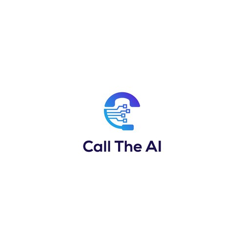 AI Communication Logo Design by mirza yaumil