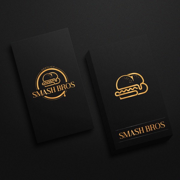 Luxury logo for burger