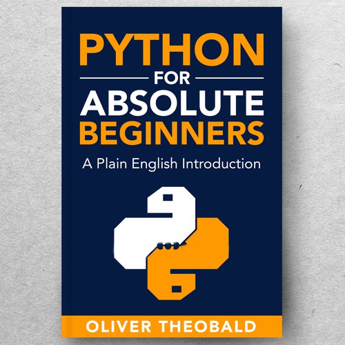 Design Design e-book cover for Python por ryanurz