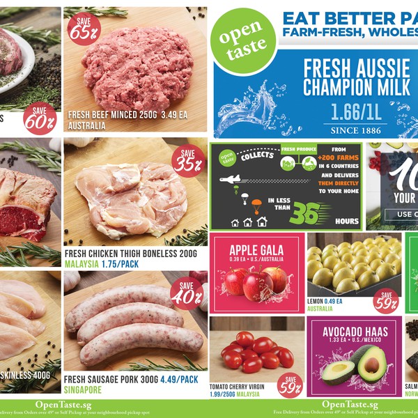 Design by shanngeozelle titled "brochure for open taste"