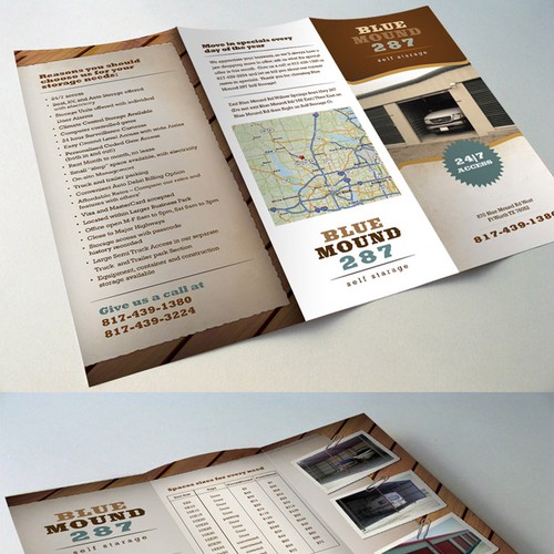Self Storage Brochure Design by Norgen_77