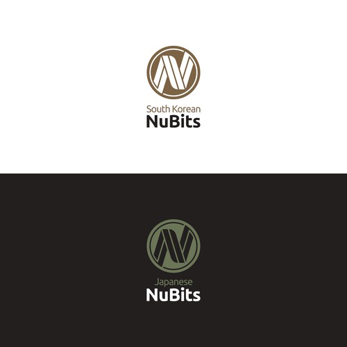 Vectorize logo and pick colors of new NuBits for South Korea and Japan Design by megawon®