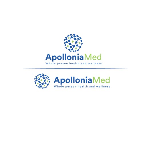 Logo - Where science meets nature. Whole human health Design by S.H Designs