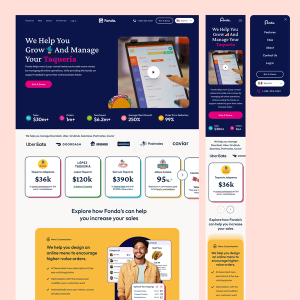 Design the signature pages for a truly beautiful and user friendly ...