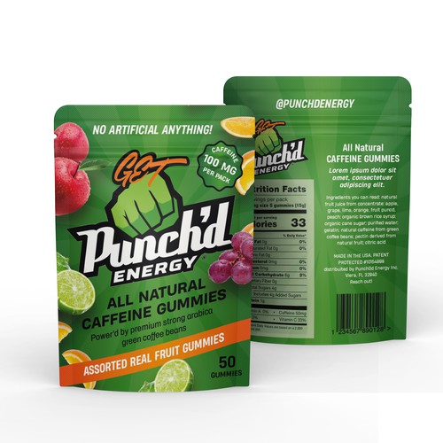 Designs | NEW Punch'd Pack | Product packaging contest