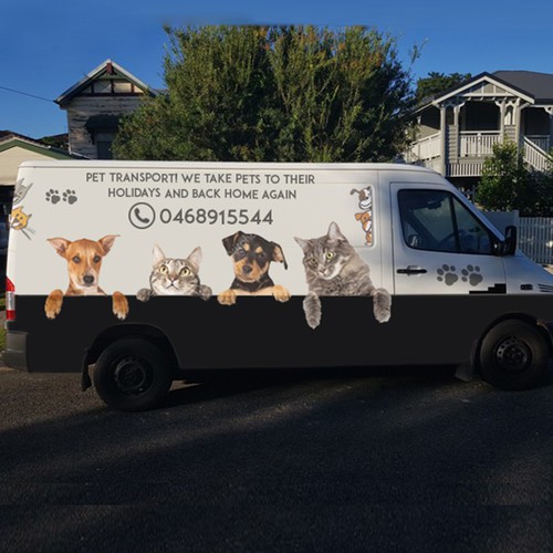 Pet Transport Van- WHO LOVES PUPPIES!!!! Design by Design Web Creator