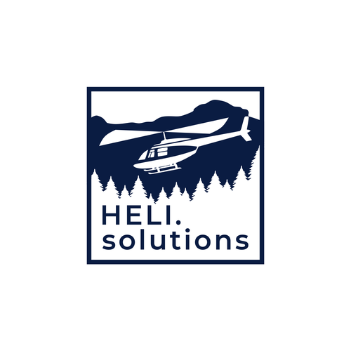 99.Designer ❤︎さんのHeli.Solutions logoデザイン