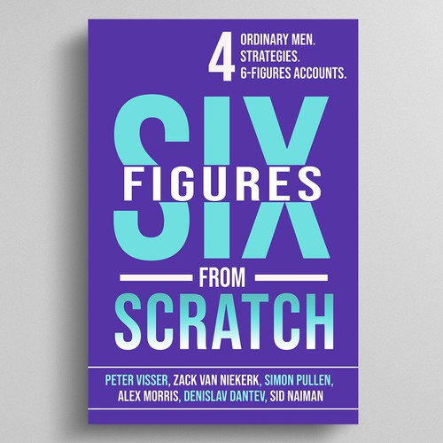 Design an E-book cover that teaches people how to build 6-figure trading accounts, that pops! Design by Dynaaa