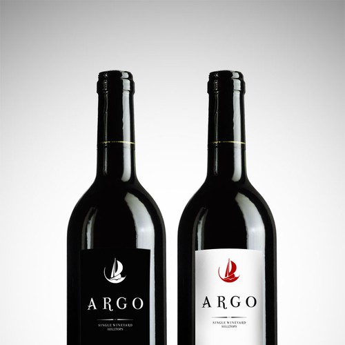 Sophisticated new wine label for premium brand Diseño de Neric Design Studio